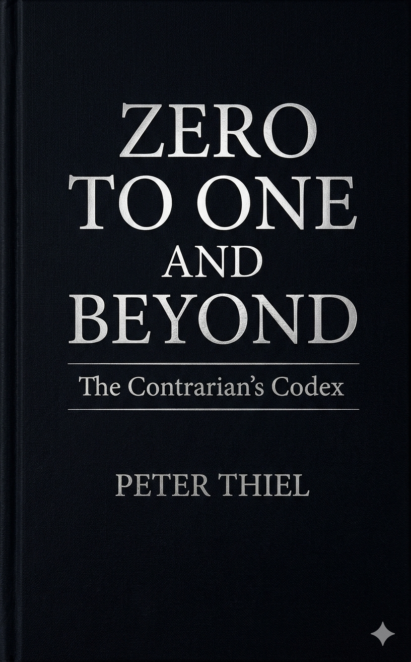 Zero to One and Beyond — The Contrarian's Codex — Peter Thiel